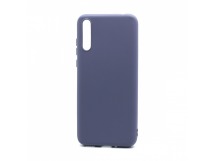 Чехол Silicone Case NEW ERA (накладка/силикон) для Huawei Y8p серый