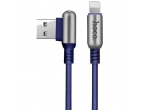 Кабель USB - Lightning HOCO "Premium" U17 Capsule (120см) синий