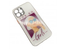 Чехол iPhone 12 Pro Max Силикон Print (Girls) 