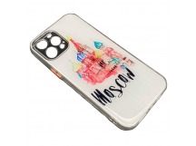 Чехол iPhone 12 Pro Max Силикон Print (Moscov) 