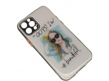 Чехол iPhone 12 Pro Силикон Print (I m Beautiful) 