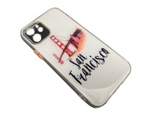 Чехол iPhone 12 Силикон Print (San Francisco) 