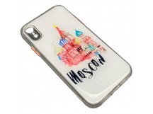 Чехол iPhone XR Силикон Print (Moscov) 