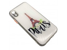 Чехол iPhone XR Силикон Print (Paris) 