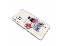 Чехол Samsung A52 (2021) Силикон Print (Girl in London) 