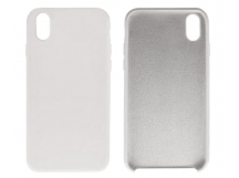 Чехол-накладка Soft Touch для iPhone X/Xs Белый