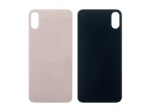 Задняя крышка для iPhone XS (золото) с широким отверстием