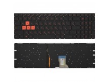 Клавиатура Asus ROG GL502VS черная с подсветкой (WASD-оранжевые)