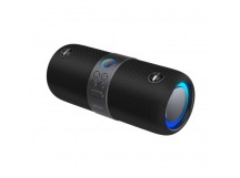 Колонка-Bluetooth Perfeo "PIPE"  FM, MP3 ,USB, AUX, TWS, мощность 14Вт, 3600mAh, черная с подсветкой