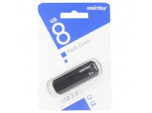 Флеш-накопитель USB 8GB Smart Buy Clue чёрный