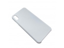 Чехол iPhone XS Max Silicone Case (No Logo) Белый