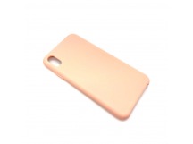 Чехол iPhone XS Max Silicone Case (No Logo) Грейпфрут