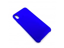 Чехол iPhone XS Max Silicone Case (No Logo) Синий