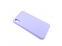 Чехол iPhone XS Max Silicone Case (No Logo) Фиолетовый