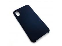 Чехол iPhone XS Max Silicone Case (No Logo) Черный