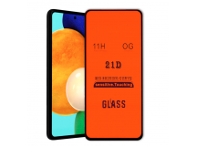 Защитное стекло Samsung A52 (2021)/A51/S20FE/M31s (2020) (Full Glue) тех упаковка Черное