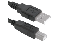 Кабель DEFENDER USB04-06, USB2.0, AM-BM, 1.8 м ., пакет. (1/50/250)