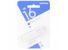Флеш-накопитель USB 16GB Smart Buy Clue белый