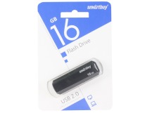 Флеш-накопитель USB 16GB Smart Buy Clue чёрный