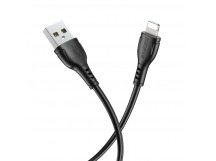 Кабель USB - Apple lightning Borofone BX51 Triumph (100см) черный
