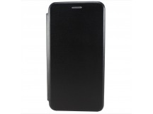                                     Чехол-книжка Samsung A72 BF модельный силиконовый с кожаной вставкой черный