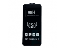 Защитное стекло Honor 30S/Huawei Nova 7SE (Premium Full 99H) Черное