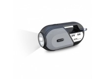                         Портативная колонка Smartbuy BLINK, 5Вт, Bluetooth, MP3, FM, фонарь черная 