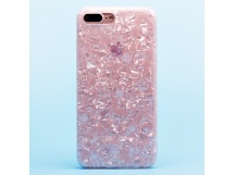 Чехол-накладка - SC241 для "Apple iPhone 7 Plus/iPhone 8 Plus" (001) (light pink) (130942)