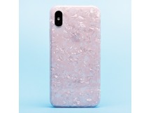 Чехол-накладка - SC241 для "Apple iPhone X/iPhone XS" (001) (light pink) (130948)