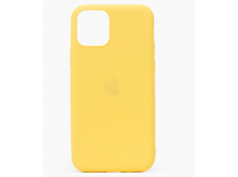 Чехол-накладка Soft Touch для Apple iPhone 11 Pro Max (yellow)