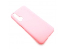 Чехол Honor 20 Pro (2019) Силикон Матовый Розовый