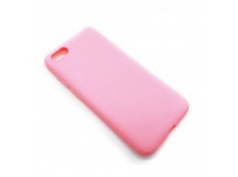 Чехол Honor 7A/7S/Y5/Y5 Lite (2018) Силикон Матовый Розовый