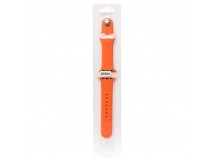 Ремешок - ApW03 для Apple Watch 38/40 mm Sport Band (S) (orange)