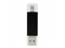 Внешний накопитель Micro/USB XO U70-OTG 4Gb, черный