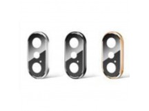 Защитное стекло XO FD12 для камеры Iphone X/XS/XS Max, цвет золотой