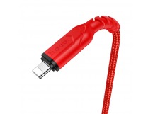 Кабель USB - Apple Lightning Hoco X59, красный 1м