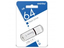Флеш-накопитель USB 64GB Smart Buy Paean белый