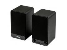 Колонки Dialog AJ-13 BLACK Jazz 2.0, 2*15W RMS, Bluetooth, USB+microSD reader