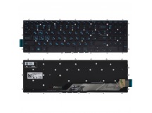 Клавиатура Dell G3 15 3590 черная с синими клавишами
