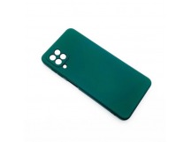 Чехол Samsung A22 (2021) Microfiber Темно-Зеленый