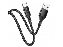 Кабель USB - Type-C Borofone BX54 Ultra bright (100см) черный