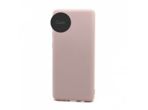                                 Чехол силиконовый Samsung Note 10 Soft Touch New розовое золото