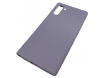                                 Чехол силиконовый Samsung Note 10 Soft Touch New розовое золото