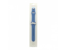                         Силиконовый ремешок для часов Sport Band Apple Watch 38/40 mm синий (024) S