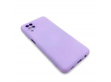 Чехол Samsung A12/M12 (2020) Microfiber Светло-Фиолетовый