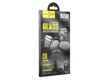 Защитное стекло Hoco G1 IPhone13/13 Pro (6.1), ударопрочное, 3D, цвет черный