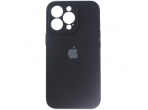 Чехол-накладка Soft Touch с закрытой камерой для Apple iPhone 13 Pro (black)