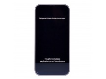 Защитное стекло Full Screen 2,5D приват для Apple iPhone 13/iPhone 13 Pro (black)  тех уп