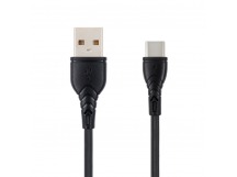 Кабель USB VIXION (J7c) Type-C (1м) (черный)