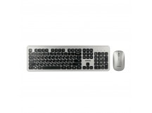                     Беспроводной комплект клавиатура+мышь Smartbuy 233375AG серо-черный 